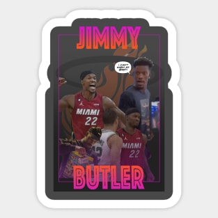 jimmy buckets Sticker